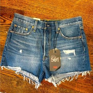 Levi’s denim shorts!